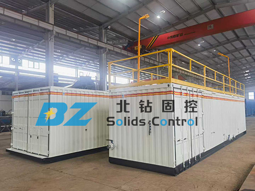 BZ Solids Control fracturing flowback fluid treatment system was sold to a domestic project site