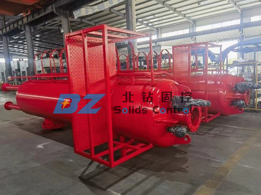 BV certified mud gas separator of BZ is sold to CNOOC